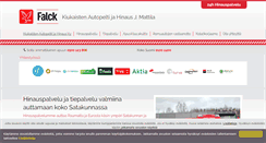 Desktop Screenshot of hinauspalvelu.com
